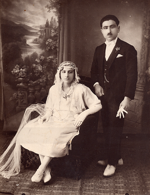 3-Wedding-self-portrait-by-Haroutiun-Derhagopian-August-23-1925
